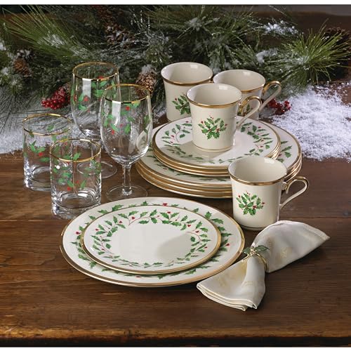 LENOX HOLIDAY レノックス クリスマス マグ プレート 6セット LENOX HOLIDAY レノックス クリスマス マグ プレート 6セット